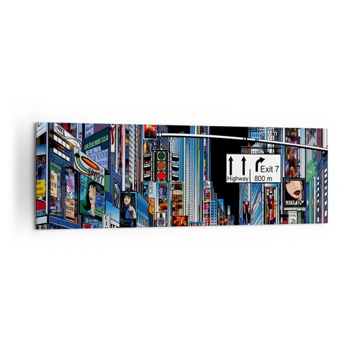 Quadro tela 160x50cm - su,