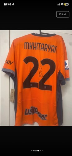 Maglia inter autografata - inter,