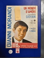 SPARTITO GIANNI MORANDI UN