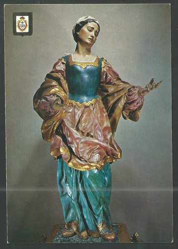 Santino postale veronica - santino, la