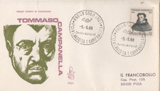 ITALIA - FDC - 1968 - TOMMASO - CAMPANELLA - VENETIA