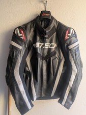 Giubbetto moto in pelle, marca