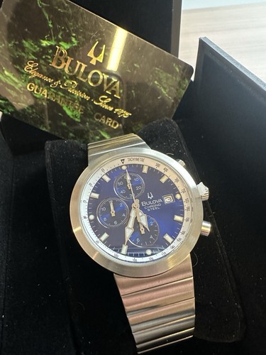 Bulova chrono steel anni - steel, 90