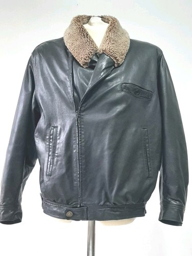Vintage giacca moto in - giacca,