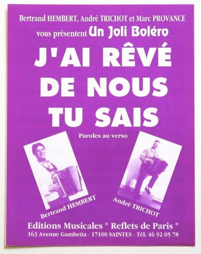Partition sheet music andre - music,