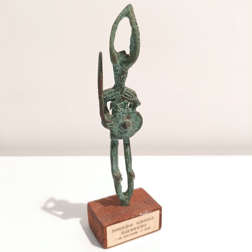 Bronzetto sardo nuragico - sardo,