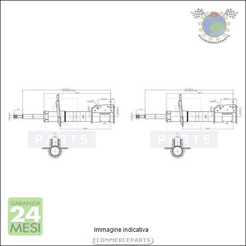 Kit ammortizzatori eq - kit, 2x