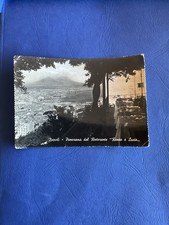 CARTOLINA  NAPOLI - PANORAMA  DAL RISTORANTE  "RENZO E LUCIA" - VIAGGIATA 1955