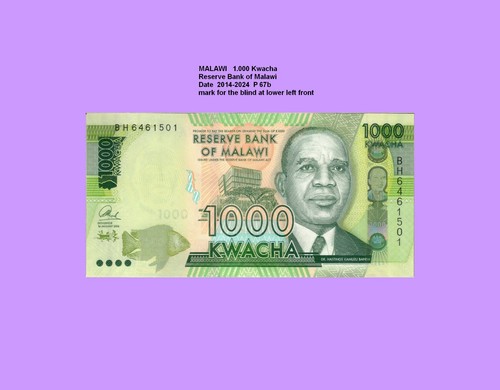 Malawi 1000 kwacha 2016 - 1000, unc