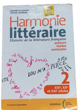 Harmonie litteraire vol 2 con cd libro usato di francese per la scuola superiore