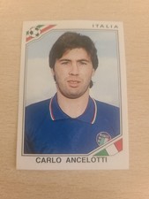 1986 Panini MEXICO 86 World Cup CARLO ANCELOTTI Italia #48 FIGURINA ESAURITA