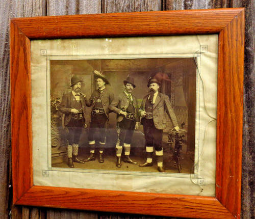 Antica foto incorniciata 1905 - antica,
