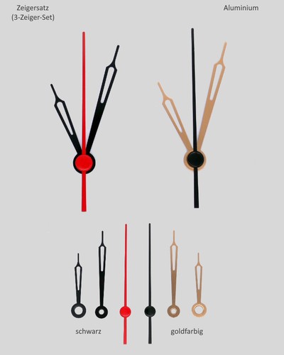 Set lancette in alluminio - lancette,