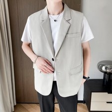 Tuta uomo blazer smanicata