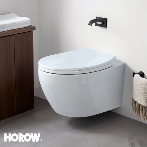 Sedile sospeso senza - wc,