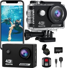 Action Camera 4K30fps con