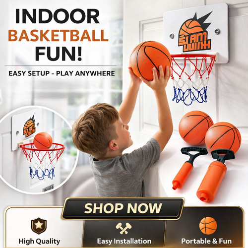 Set mini backboard canestro - mini,