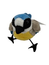 Cute Blue Cinciarella Bird