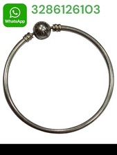 ? PANDORA  BRACCIALE S925 ALE ORIGINALE RIGIDO  CIRCONFERENZA 19 CM 