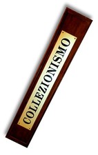 insegna targa collezionismo in