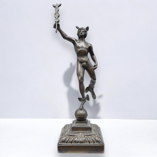 Antico bronzo mercurio - bronzo, volante