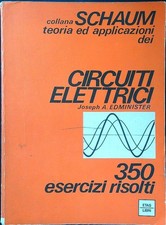 CIRCUITI ELETTRICI EDMINISTER JOSEPH A. ETASLIBRI 1977 SCHAUM BROSSURA