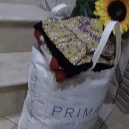 Prima borsa shopper tessuto - borsa, in