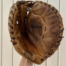 Guanto Baseball vintage Roy Sievers Hawthorne 60-4214, Trapper Model, vera pelle