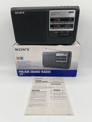 Sony icf am - sony, fm/am