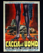 CACCIA ALL'UOMO manifesto