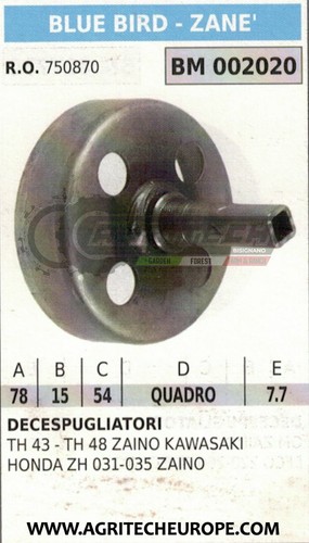 Campana frizione - campana,