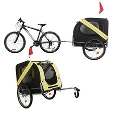 Rimorchio da bici per cani con