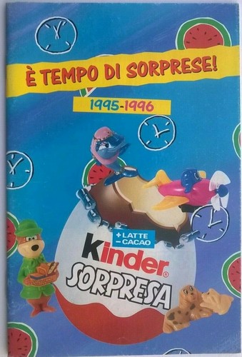 Catalogo kinder sorpresa 1995 - kinder,