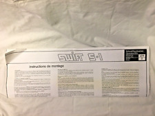 GRAUPNER istruzioni montaggio SWIFT S1 originali piu catalogo vintage