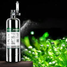 Kit Sistema Generatore CO2 Cilindro Piante Acquario Reattore Anidride Carbonica 1L/2L