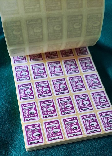 Raro libretto con 1000 - raro, marche
