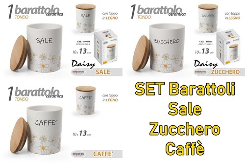 Set barattoli cucina - set, sale