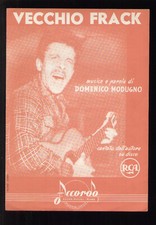 SPARTITO SHEET MUSIC DOMENICO