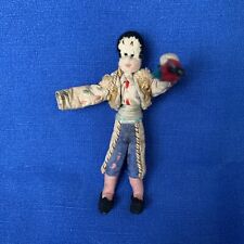 Antica bambolina souvenir torero