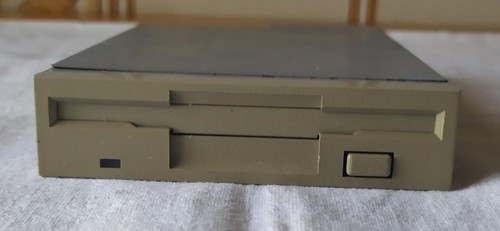 Lettore floppy disk vintage