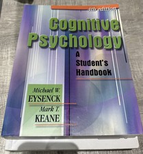 Cognitive Psychology by Mark T. Keane, Michael W. Eysenck (Paperback, 2000)