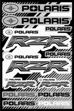 Adesivo polaris rzr razor - rzr,