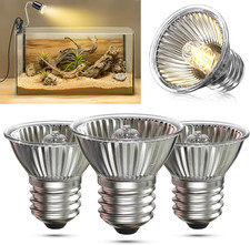 Lampadina Riscaldante E27, 50W Lampada UVA UVB Tartarughe, 220V-240V Dimmerabile