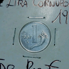 1 LIRA 1957 CORNUCOPIA   FDC