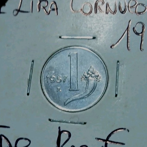 Lira 1957 cornucopia fdc - 1957,