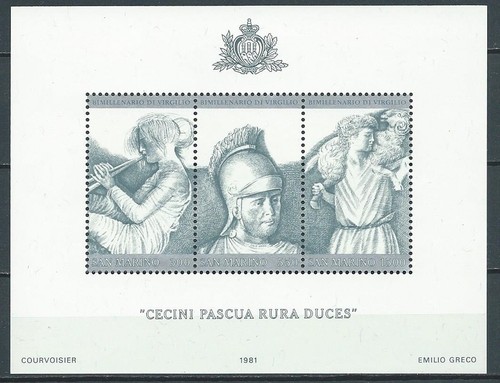 1981 san marino - san, foglietto