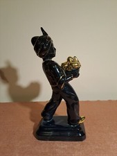  scultura in ceramica vintage di Teodoro Sebelin (Sebelin, Nove, Bassano)