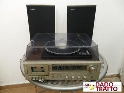 Vecchia radio giradischi piu - giradischi,