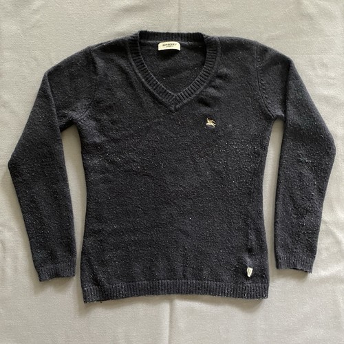 Burberry london felpa nera - london,