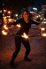 Fire Hula Hoop 5 stoppino